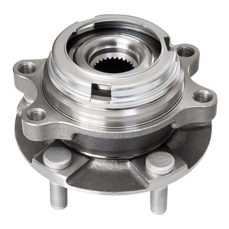 MAYASAF HA590125 [AWD Only, w/ABS] Front Wheel Hub Bearing Assembly 5 Lugs w/ABS Fit Selected Infiniti AWD Models EX35/G35/M35/G37/FX45/FX50 (1 Pack) - Image 1